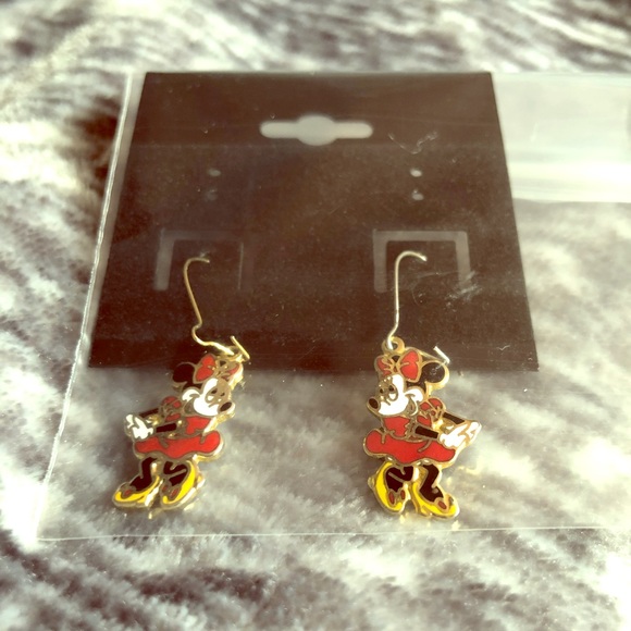 Disney Jewelry - Minnie Mouse earrings